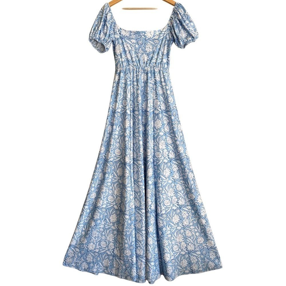 SMITH & QUINN Flowy Stretchy Floral Romantic Feminine Elizabeth Maxi Dress Sz XS - Picture 6 of 11